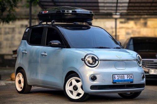 Wuling Aira EV Dimodifikasi, Tampil Kalcer dengan Pelek Retro Australia