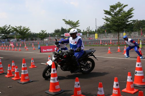 Honda Gelar Kompetisi Safety Riding Nasional, Cetak Instruktur Ahli