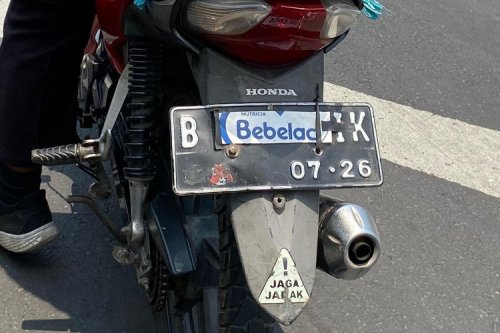 Pelat Nomor Tak Sesuai Standar Jadi Incaran Polisi, Denda Maksimal Rp 500.000