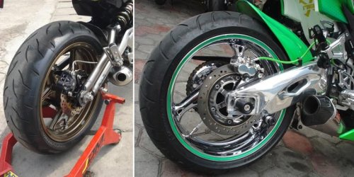 Hindari Kesalahan Saat Menggunakan Semir Ban Motor