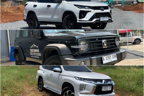 Toyota, Toyota Fortuner, Mitsubishi, Mitsubishi Pajero Sport, Mitsubishi Pajero, GWM Tank 300 vs Toyota Fortuner dan Mitsubishi Pajero Sport