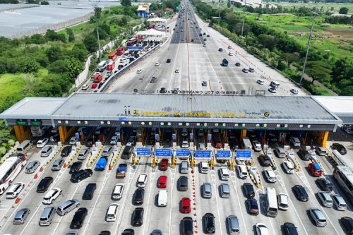 Mulai Padat, One Way Diterapkan dari Km 70 Cikampek - Km 188 Cipali