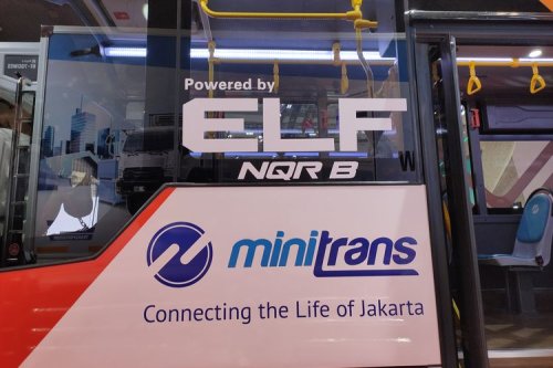 Isuzu, Spesifikasi Bus Minitrans di Booth Isuzu GIIAS 2025