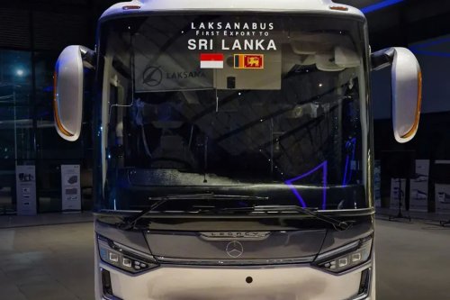 Karoseri Laksana Perluas Pasar Ekspor Bus ke Sri Lanka