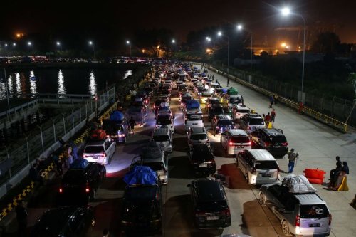 H-7 Lebaran, 45.000 Kendaraan Menyeberang dari Jawa ke Sumatra