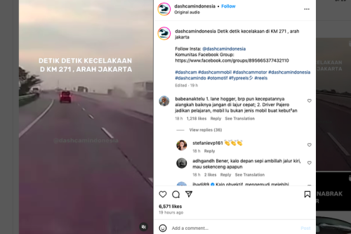 Tabrakan Beruntun Sering Terjadi di Tol, Lane Hoger Jadi Pemicu