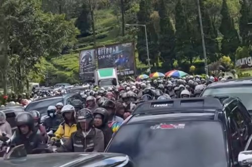 Akhir Pekan Padat, Ganjil Genap Puncak Berlaku Sampai Minggu Malam