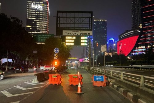 Update Demo DPR, Gerbang Tol Pejompongan Sudah Dibuka Pagi Ini