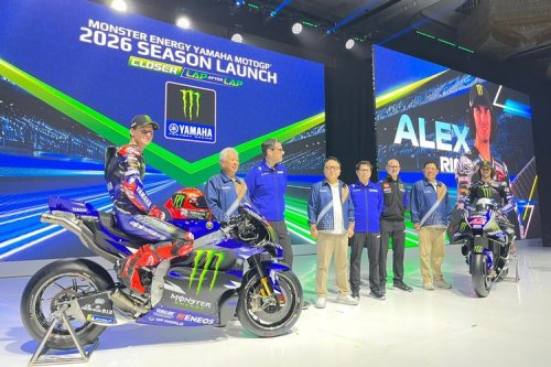 Motor Balap YZR-M1 Mesin V4 Diperkenalkan Secara Global di Indonesia