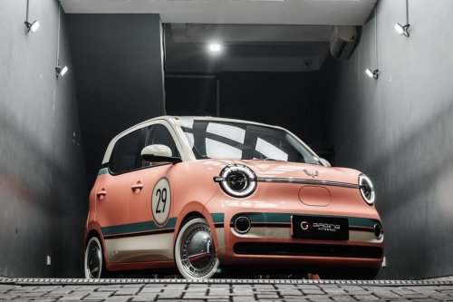 Wuling Aira EV Tampil Manis dengan Gaya Retro