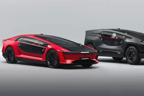 Ceer Perkenalkan Exobot, Mobil Listrik Pertama Arab Saudi