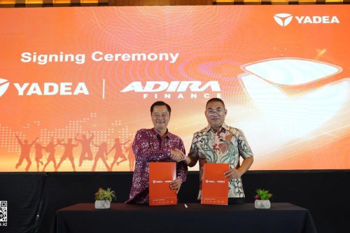 Permudah Kredit Motor Listrik, Yadea Gandeng Adira