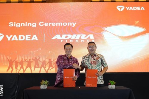 Permudah Kredit Motor Listrik, Yadea Gandeng Adira