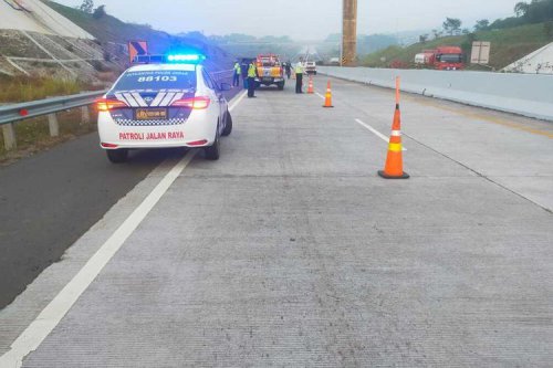 Arus Balik, Polisi Ingatkan Hati-hati di Tol Cisumdawu