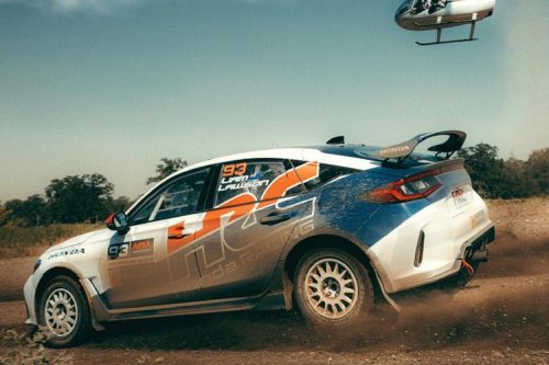 Honda, Honda Civic, Honda Bikin Civic Type R Jadi Mobil Reli
