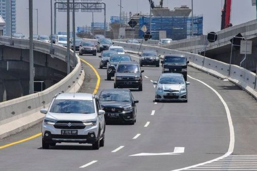 Ini Biang Macet di Tol Layang MBZ Saat Puncak Arus Mudik