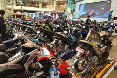 Ratusan Skutik Ramaikan Kontes Modifikasi di Jakarta Selatan