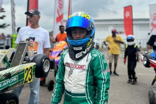 Aksi Memukau Altaf Ridwan, Tembus Final FIA Karting di Belgia