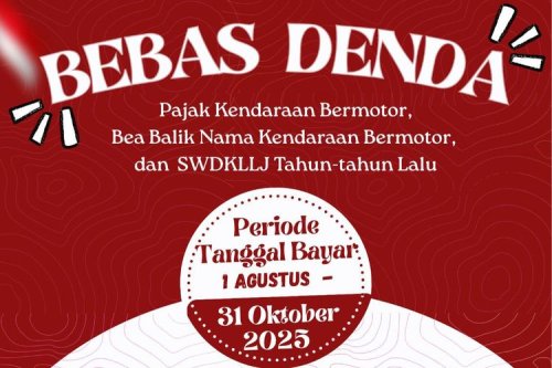Pemutihan Pajak Kendaraan di Jogja: Ini Aturan dan Syaratnya