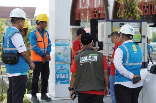 Touring, Touring 23 Mobil Listrik Jakarta-Lampung, SPKLU Sudah Cukup Andal