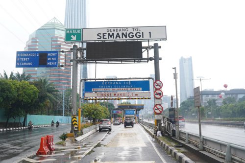 Pemprov DKI Usul Perbaikan GT Semanggi Dilakukan saat Hari Libur