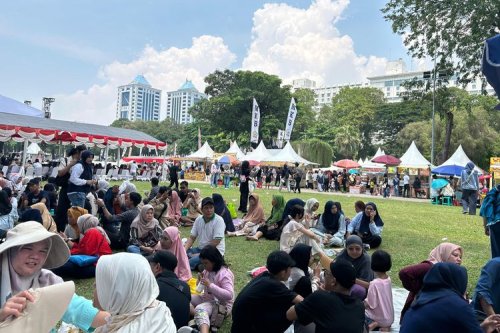 Hari Terakhir Lebaran Betawi, Cek Rekayasa Lalin di Lapangan Banteng