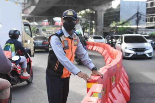 Proyek MRT Fase 2 Ubah Arus Kendaraan di Harmoni-Mangga Besar