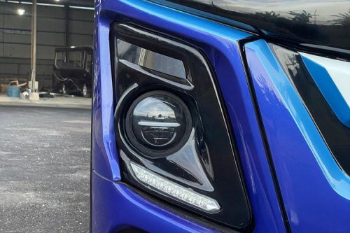 Bus Baru PO Sumber Alam Pakai Bodi Triun DX Custom dari Trijaya Union