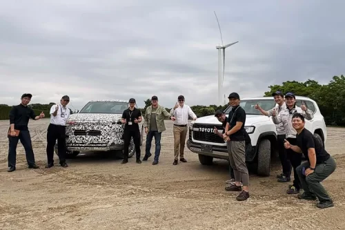 Toyota, Toyota Land Cruiser, Bocor, Wujud Toyota Land Cruiser Listrik Mulai Terlihat