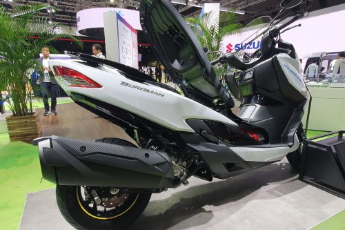 Konsep Menarik Suzuki Burgman Hydrogen