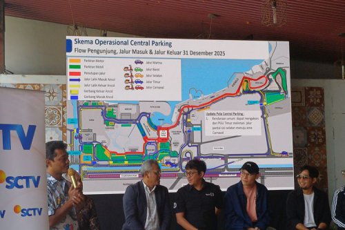 Rekayasa Lalu Lintas di Kawasan Ancol Saat Libur Tahun Baru