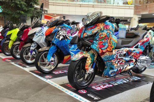 Ratusan Skutik Ramaikan Kontes Modifikasi di Jakarta Selatan