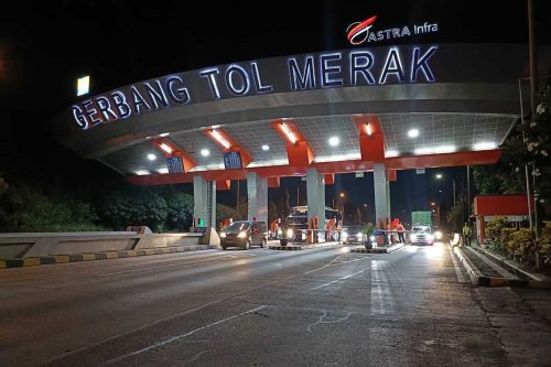 Mudik Lebaran 2026: Daftar SPKLU Tol Tangerang-Merak
