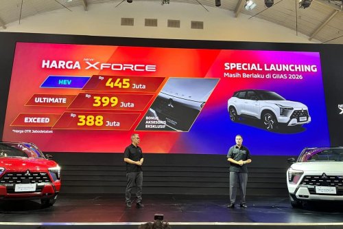 Mitsubishi, Mitsubishi XForce, Ini Harga Mitsubishi New XForce Hybrid di GIIAS 2026