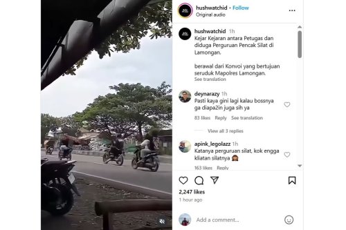 Video Konvoi Ormas Berujung Dikejar Polisi, Begini Aturannya