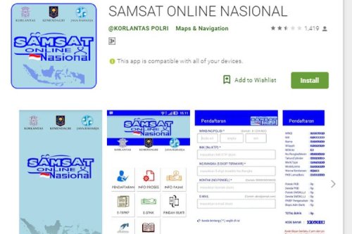 Begini Cara Praktis Cek Pajak Kendaraan via Ponsel