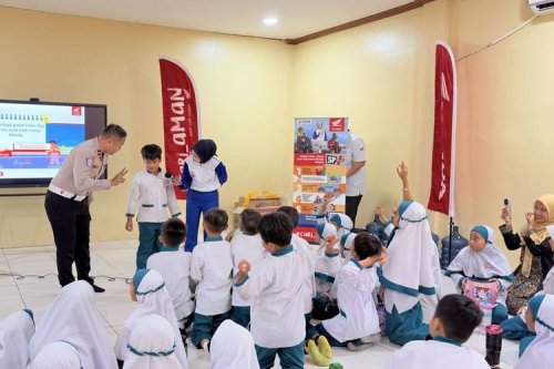 Honda, Honda Tularkan Budaya Keselamatan Berlalu Lintas ke 2.173 Anak