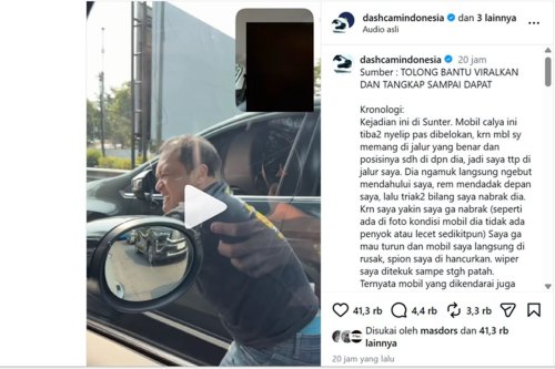 Belajar dari Kasus Pengemudi LCGC Merusak Mini Cooper karena Emosi