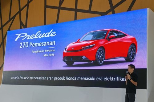 Honda, Honda Indonesia, 270 Unit Honda Prelude Terjual di Indonesia, Distribusi Dimulai Mei 2026