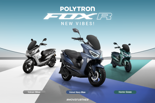 Polytron Luncurkan Warna Baru Motor Listrik Fox-R