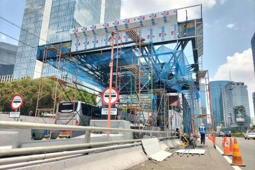 Update Perbaikan Gerbang Tol Dalam Kota, Tutup sampai Pukul 10.00 WIB