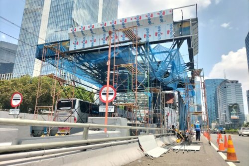 Update Perbaikan Gerbang Tol Dalam Kota, Tutup sampai Pukul 10.00 WIB