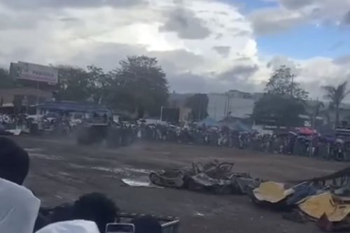 Video Viral Monster Truck Tabrak Penonton di Kolombia, 3 Orang Tewas