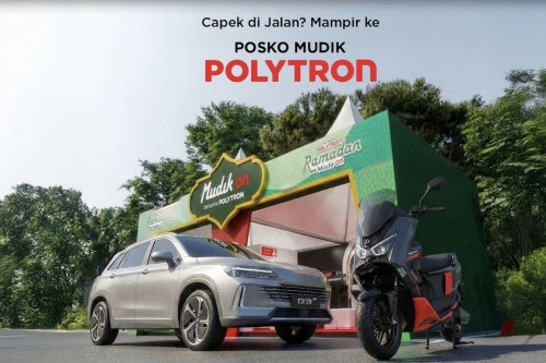 Polytron, Polytron Buka Lima Titik Posko Mudik Lebaran, Bebas buat Pemudik