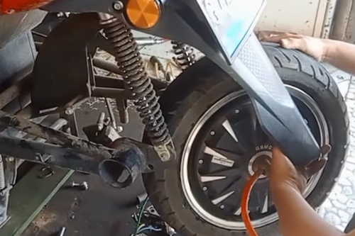 Polytron, Tips Mudah Bongkar Ban Motor Listrik Polytron Fox R
