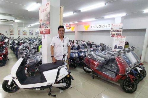 Tangkas Motor Listrik Tambah Jaringan Diler di Sidoarjo