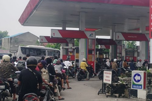 BPH Migas Klaim Antrean SPBU di Sumatera Berangsur Normal