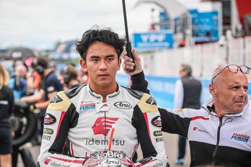 Mario Aji Start P9 di Moto2 Brasil 2026