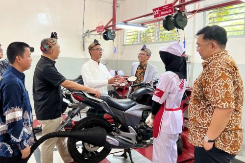 AHM Siapkan Calon Teknisi Terbaik Sejak Bangku SMK