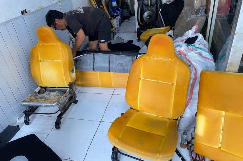 Bengkel Lokal Juga Bisa Bikin Jok Model Balap
